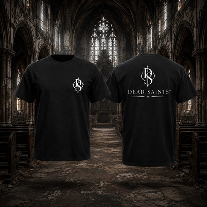 Foundation Tee Black | White