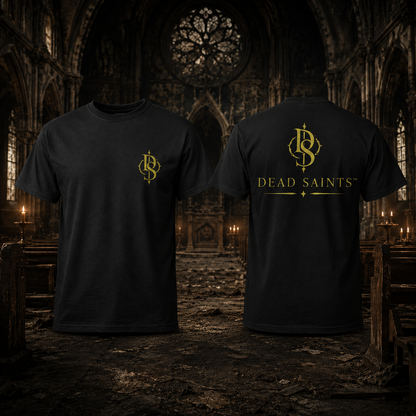 Foundation Tee Black | Gold