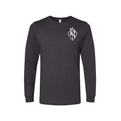 Foundation Long Sleeve Tee Black | White