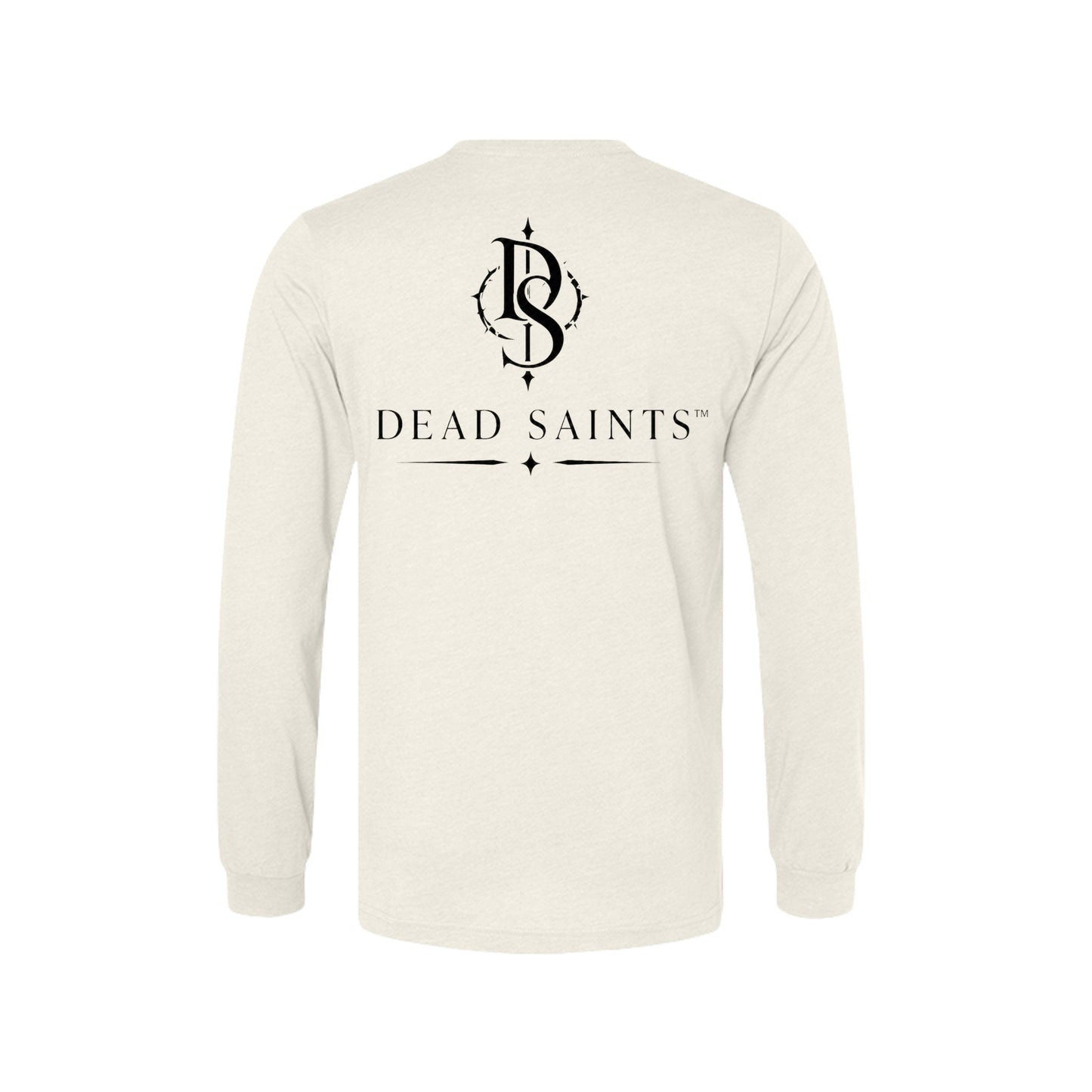 Foundation Long Sleeve Tee Bone | Black