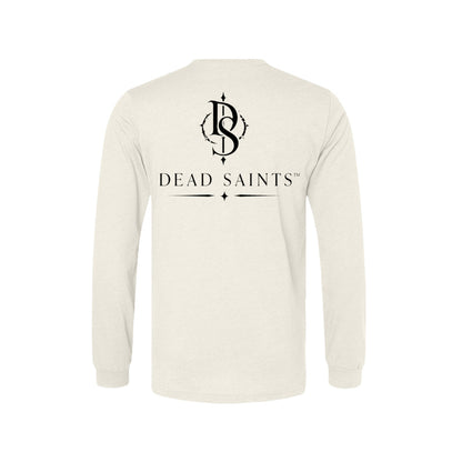 Foundation Long Sleeve Tee Bone | Black