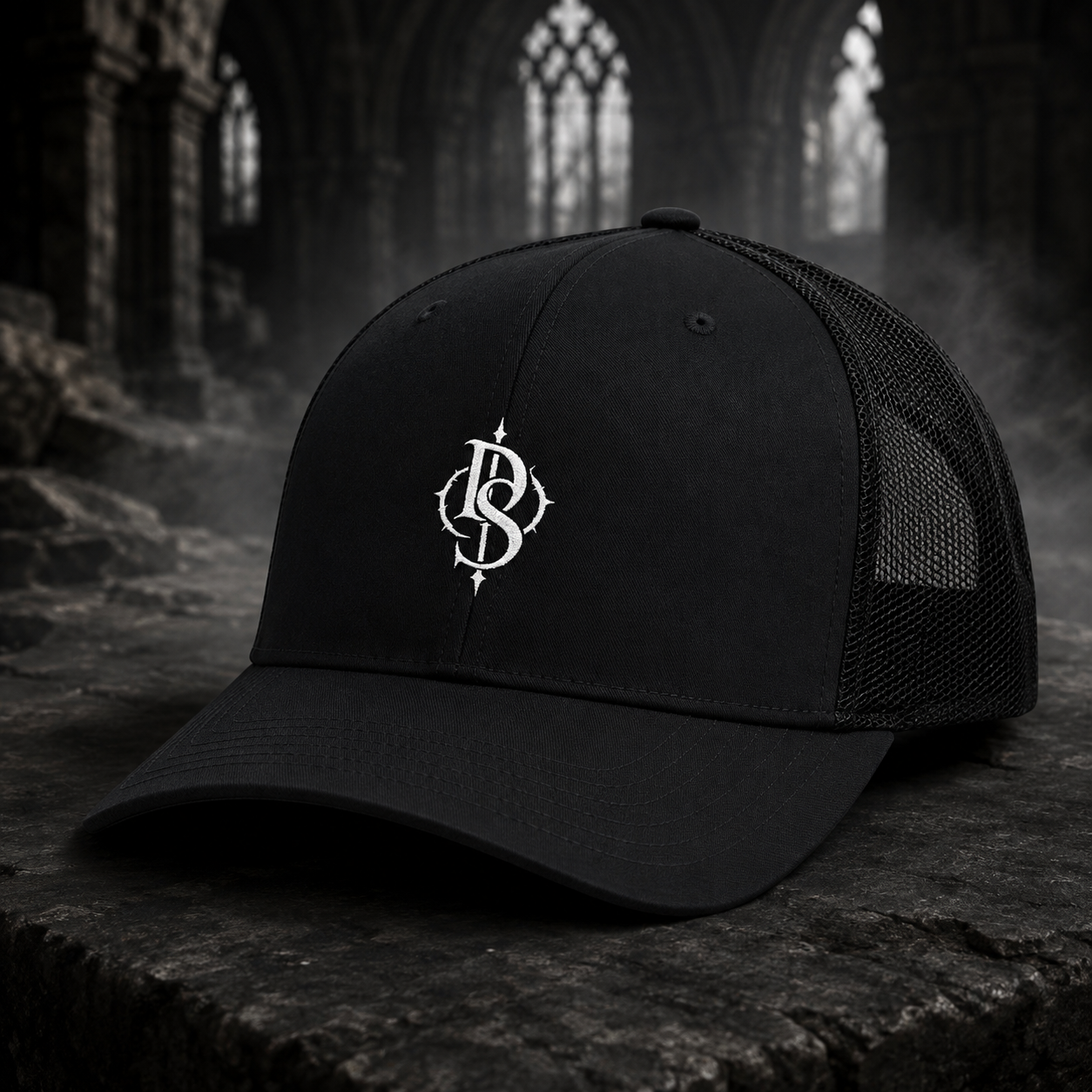 Foundation Snapback Black
