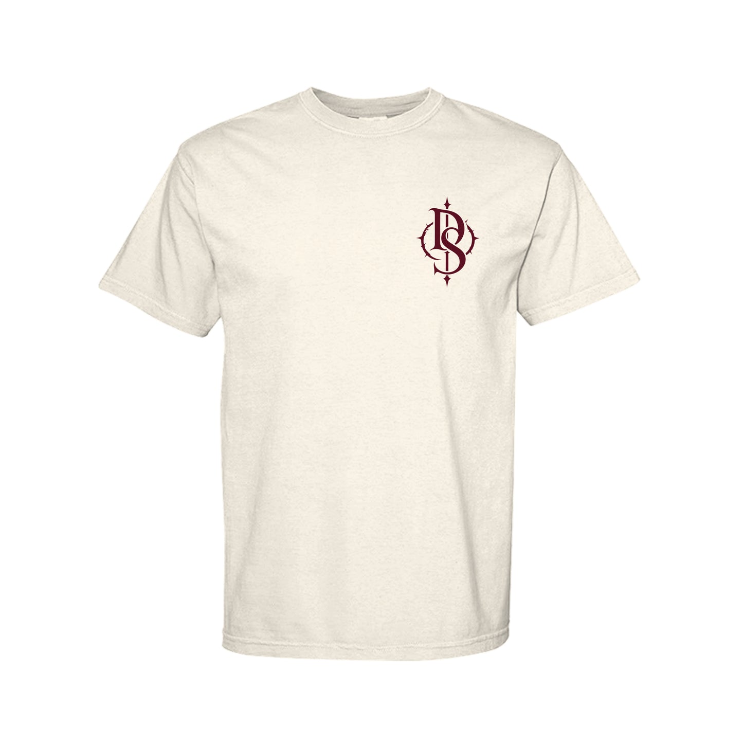 Foundation Tee Bone | Crimson