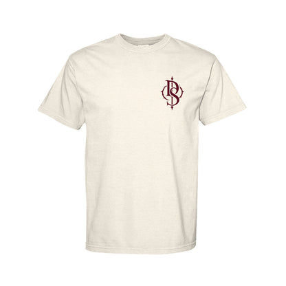 Foundation Tee Bone | Crimson