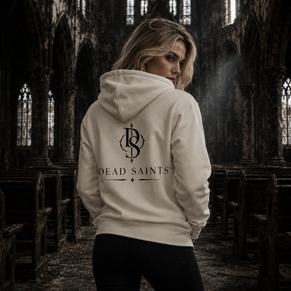 Foundation Hoodie Bone | Black