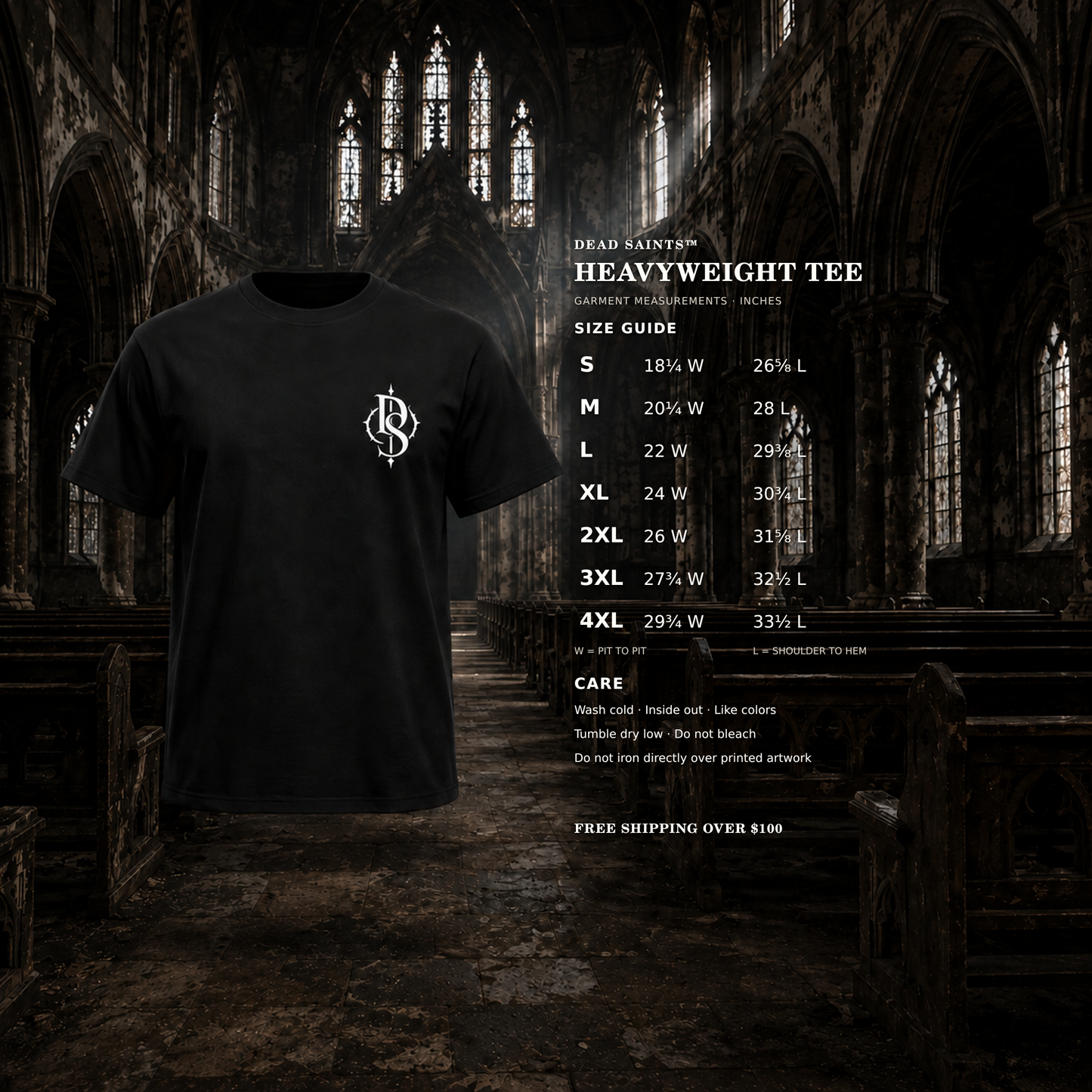 Foundation Tee Bone | Crimson